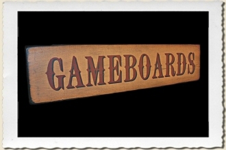 Gameboards Sign Stencil