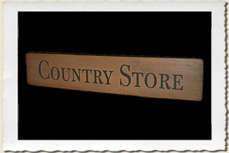 Country Store Sign Stencil by Primitive Designs Stencil Co.