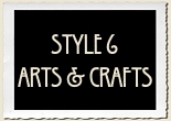 Arts & Crafts Style 6 Alphabet Set