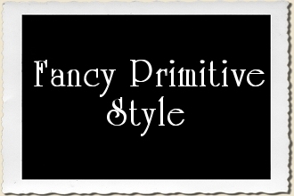 Fancy Primitive Style Alphabet Stencil Set by Primitive Designs Stencil Co.