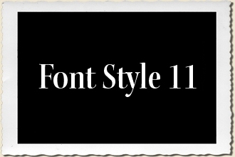Font Style 11 Alphabet Stencil Set by Primitive Designs Stencil Co.