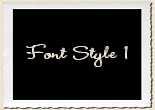 Font Style 1 Alphabet Stencil Set