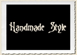 Handmade Style Alphabet Stencil Set
