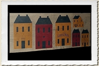 Saltbox House Stencil Set 